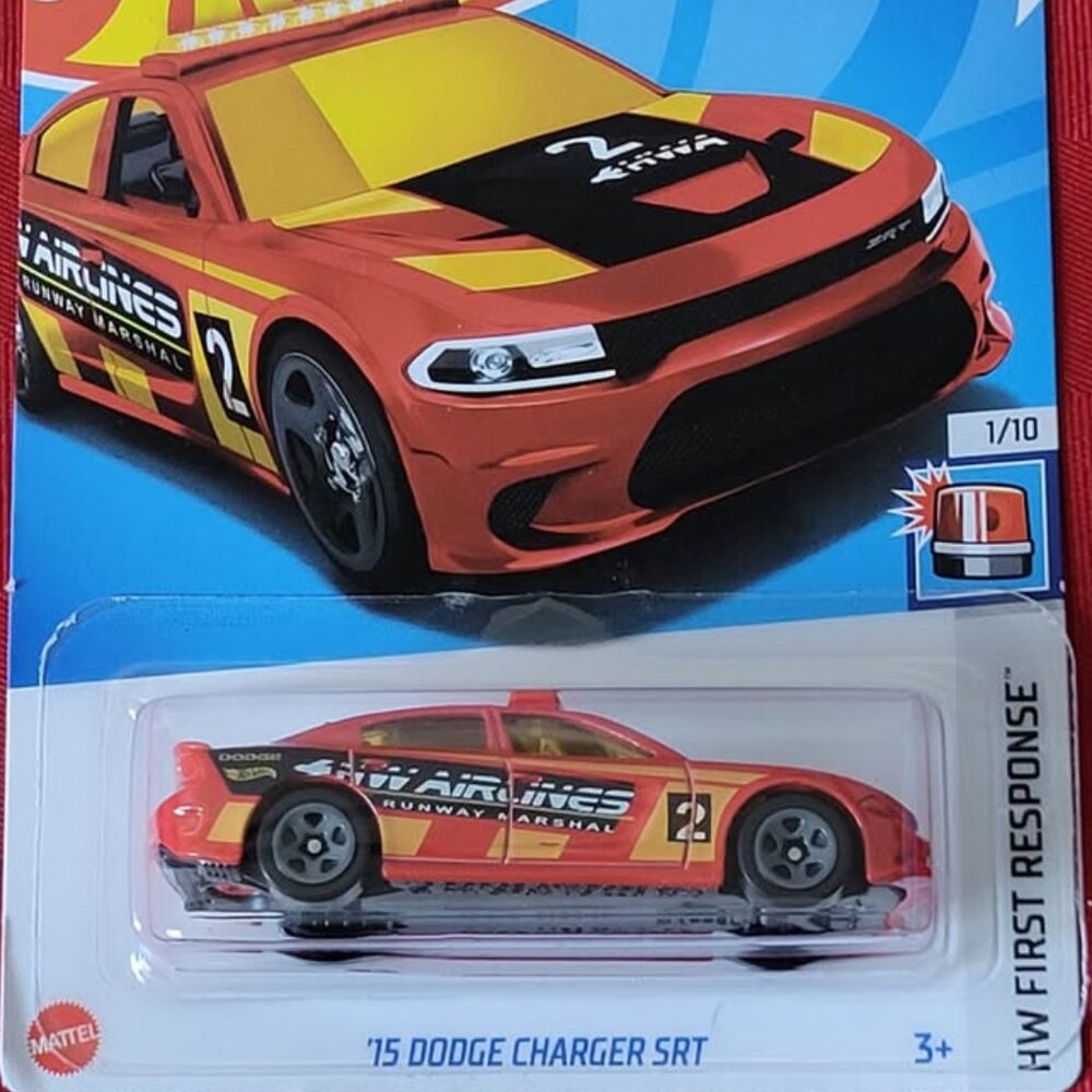 2021 HOT WHEELS, '15 DODGE CHARGER SRT, #1, MINT IN THE PACKAGE!!!